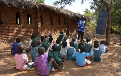 Zimbabwe’s Kids Schooled in Fowl Runs and Tobacco Barn